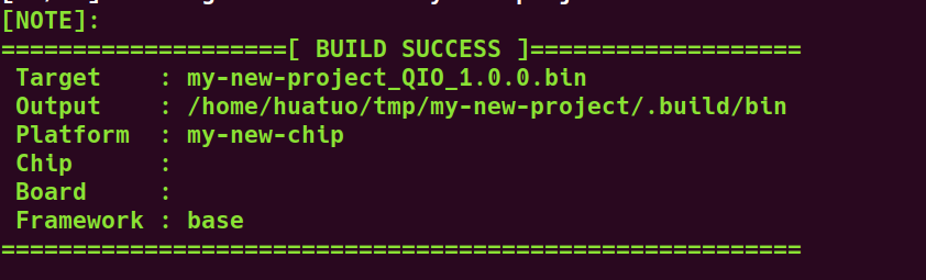 build project